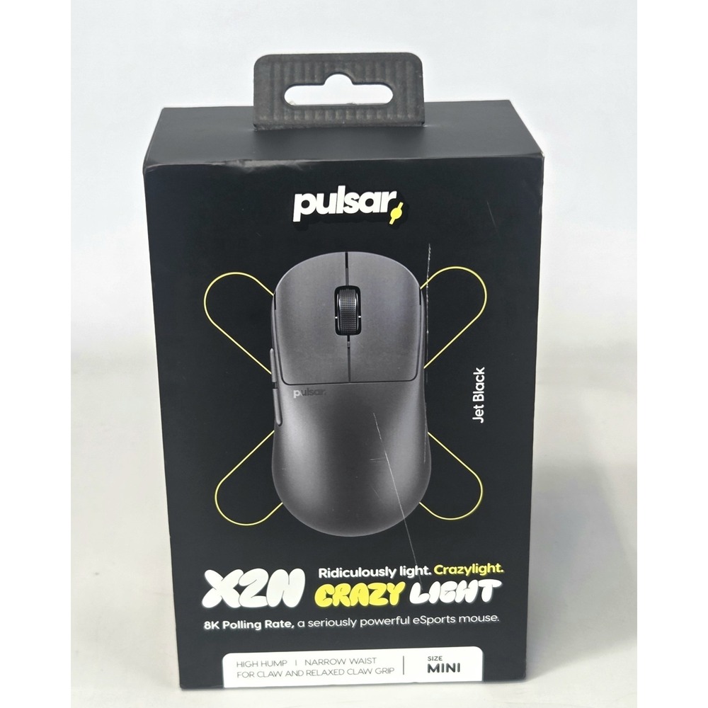 Pulsar X2H crazylight MINI Wireless Gaming Mouse Jet Black